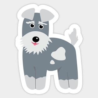 Schnauzer Dog Sticker